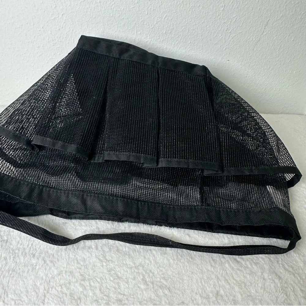 Black Mesh Bathroom Caddy College, Camp, Bath, Dorm Essentials for Students